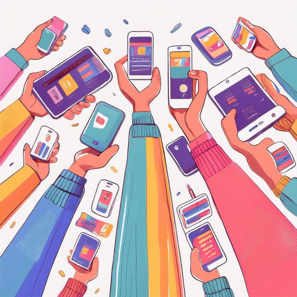 Firefly media devices in cool colours 35622